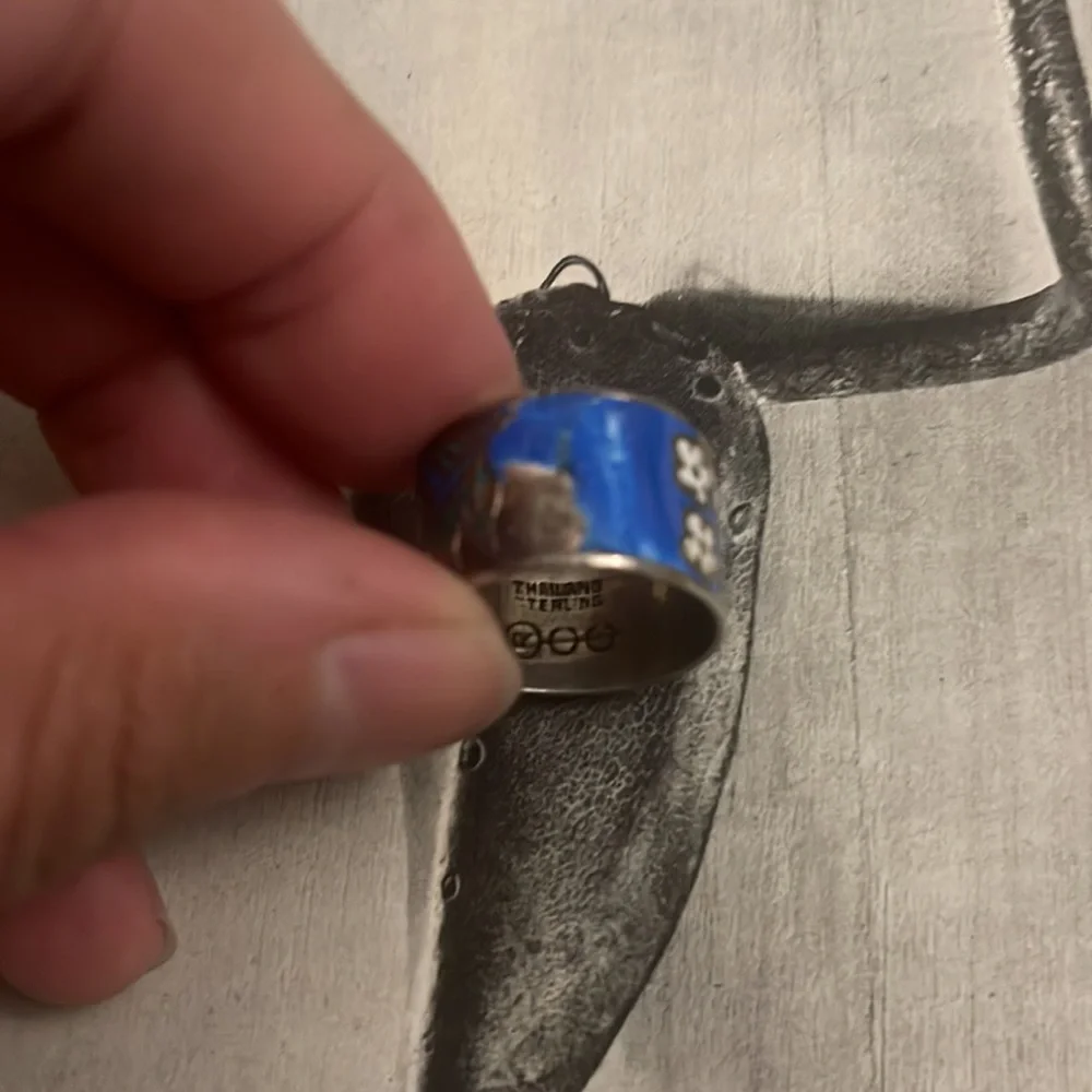 Sterling Silver Floral ring from Thailand - Picture 7 of 10